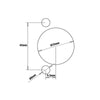 CMT334 Hinge Boring Head for BLUM 45/9.5 Hinges (Includes Tooling)