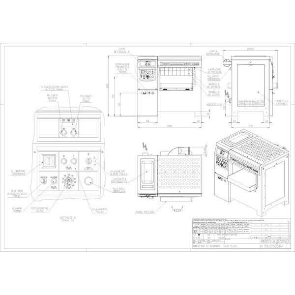 SCM Class S 630 - Tersa 24" Planer