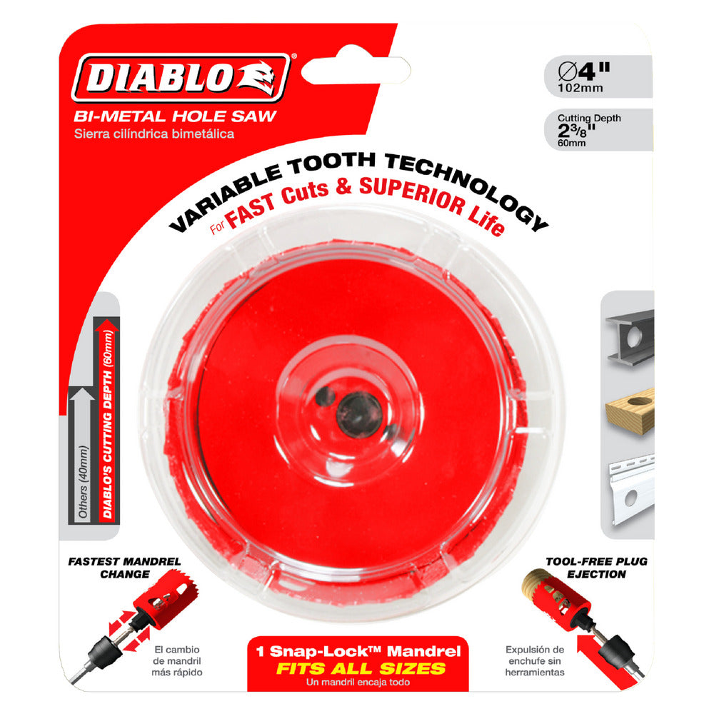 Diablo Bi-Metal Hole Saw 4