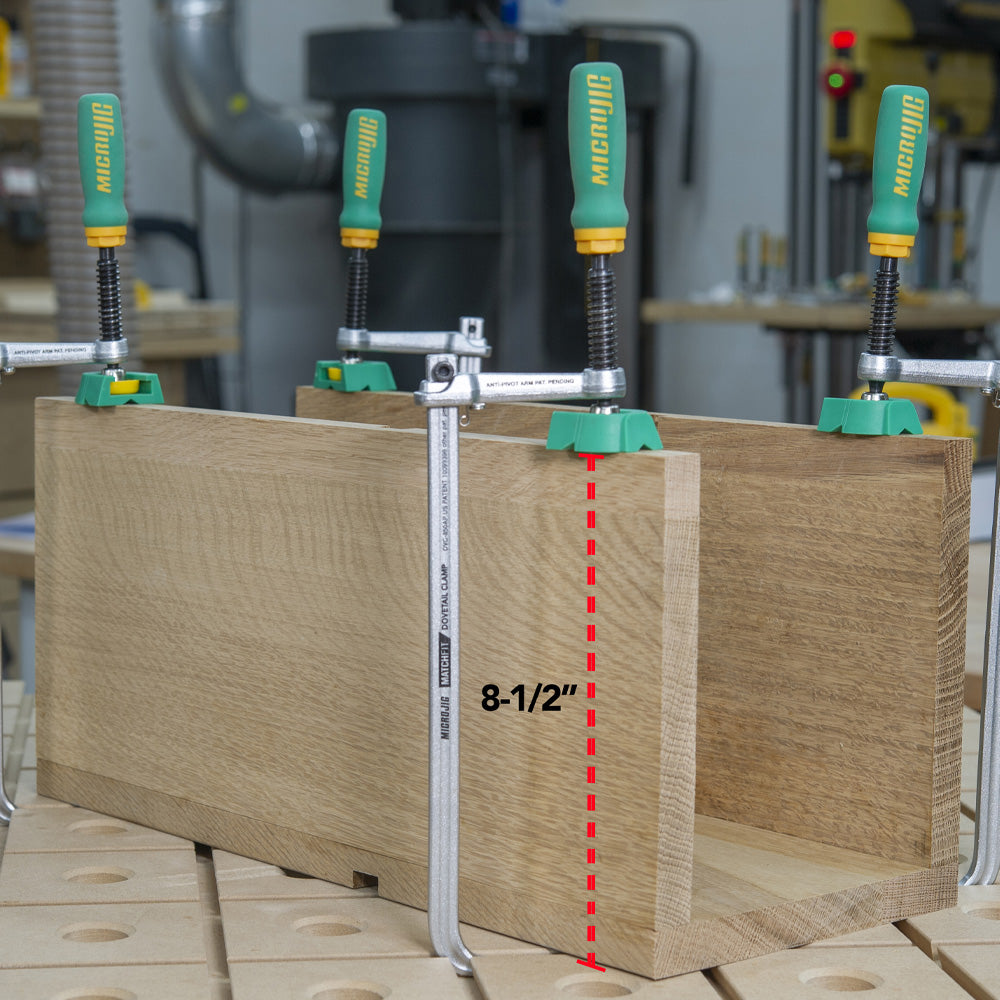 MicroJig MATCHFIT Dovetail Track Clamp AP