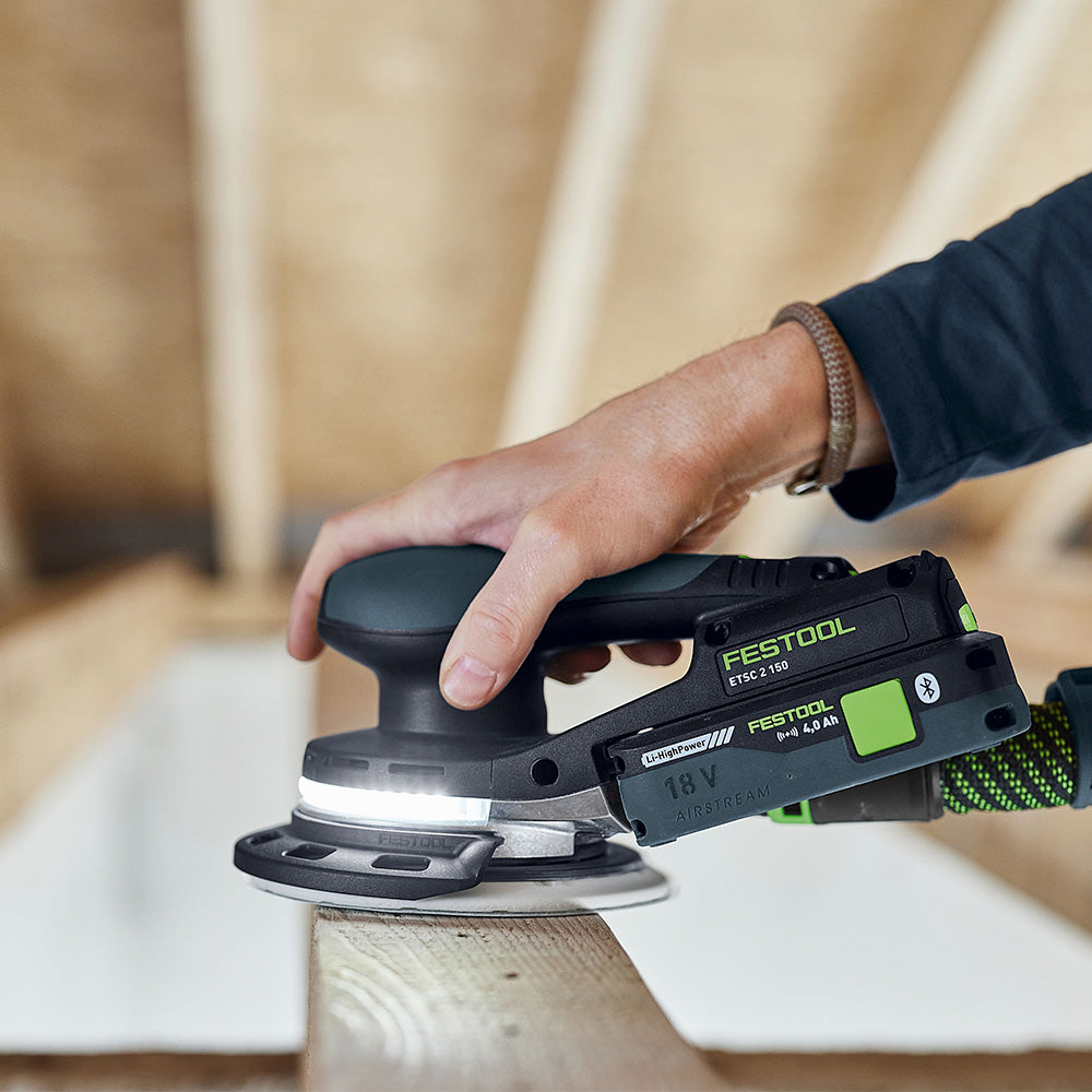 Festool Cordless Random Orbit Sander ETSC 2 150-Basic