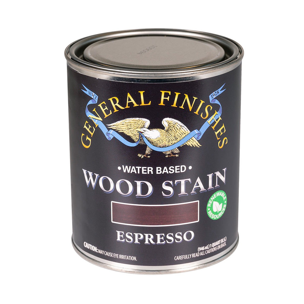 General Finishes Water-Based Wood Stains - Quart