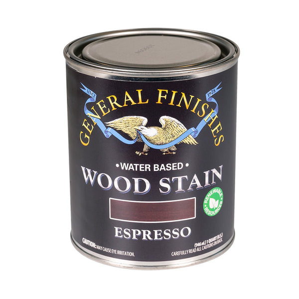 General Finishes Water-Based Wood Stains - Quart