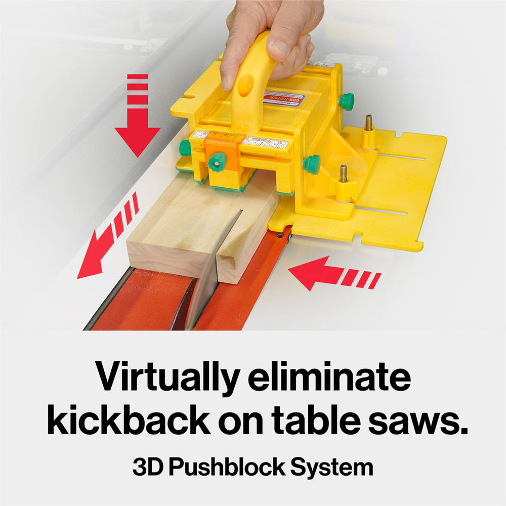 MicroJig GRR-RIPPER PRO 3D Pushblock