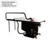 SawStop 5HP, 3ph, 480v Industrial Cabinet Saw w/36" T-Glide Fence System, Rails & Extension Table