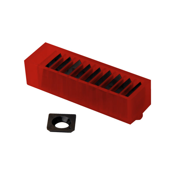 JET JJ-6HHBT 4-Sided Carbide Helical Head Blades (10 Pack)