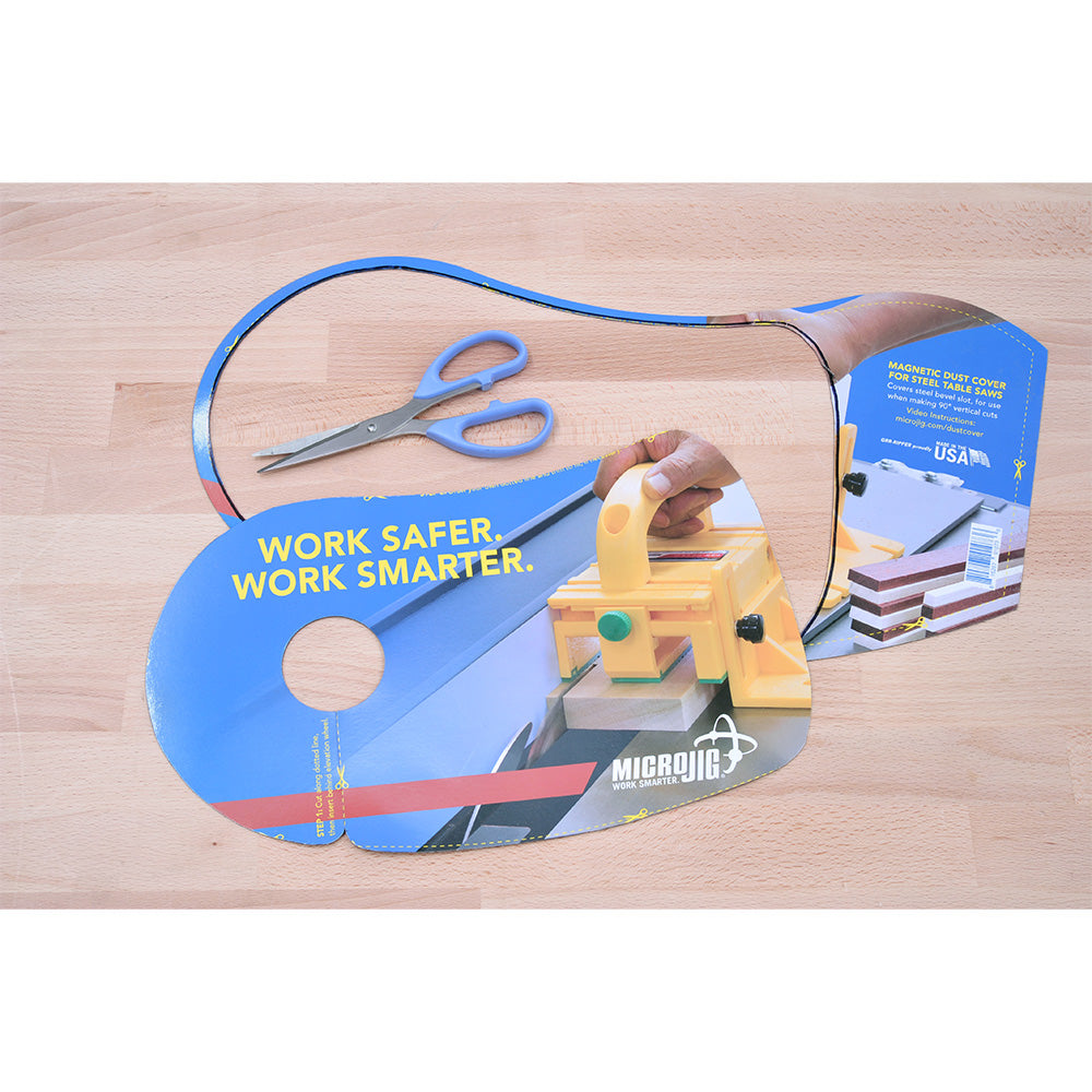 MicroJig Magnetic Dust Cover for Cabinet Saws