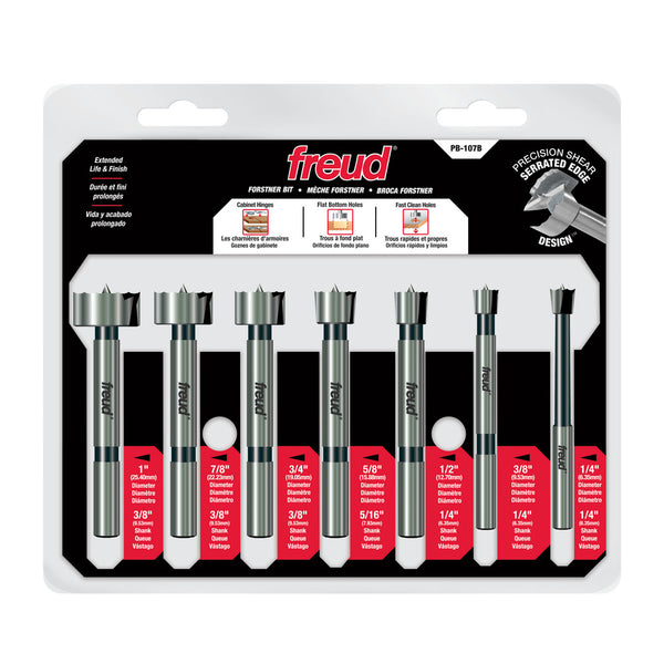 Freud 7-Piece Forstner Bit Set