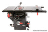 SawStop 1.75HP Professional Cabinet Saw w/ 30" Premium Fence, Rails & Extension Table