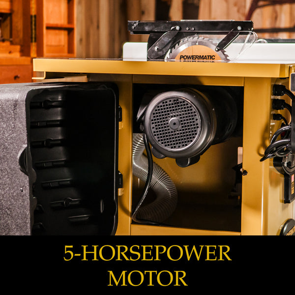 Powermatic 2000B 50" Rip Table Saw with Accu-Fence 5hp, 3PH, 230V