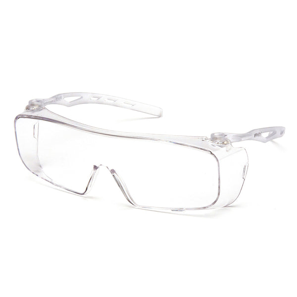 Pyramex Cappture Over the Spectacle Safety Glasses - Clear Lens