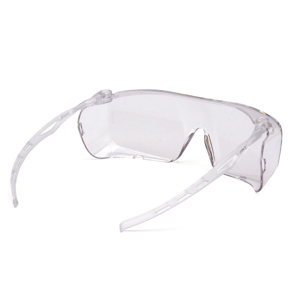 Pyramex Cappture Over the Spectacle Safety Glasses - Clear Lens