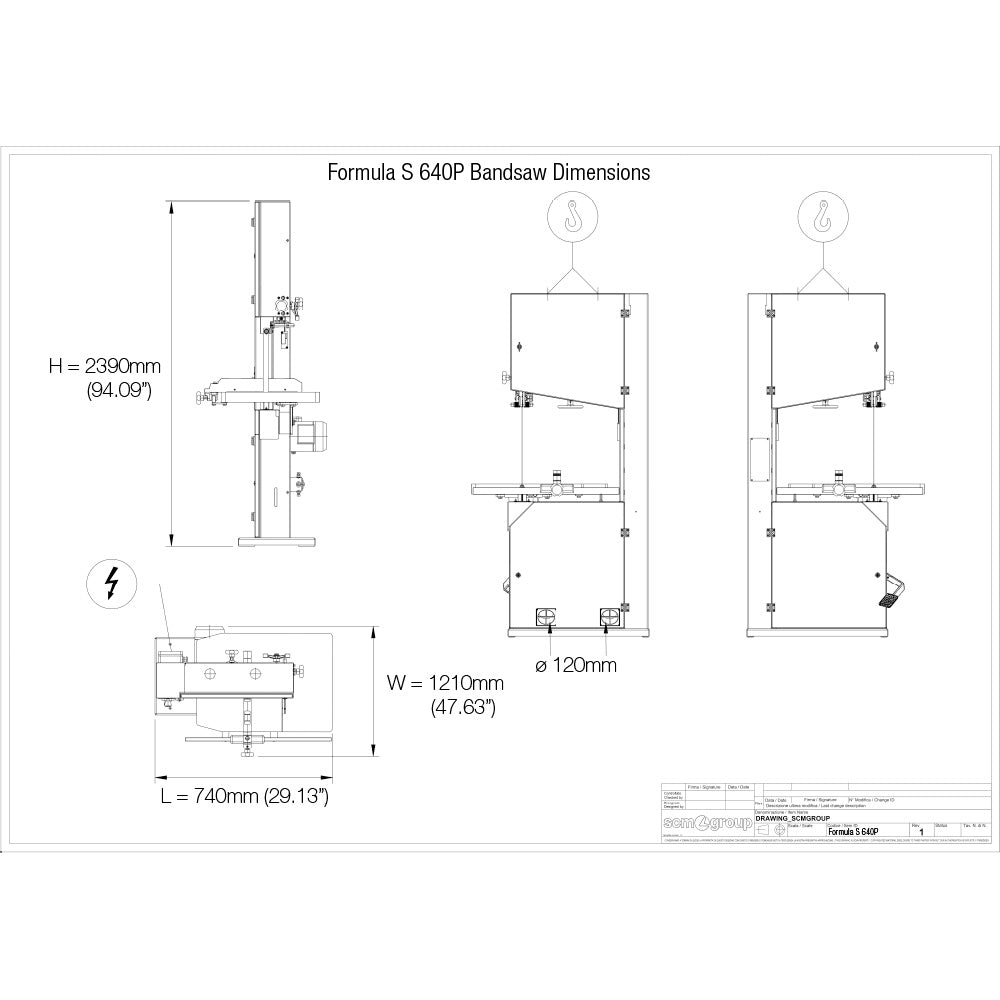 SCM Formula S 640P 25