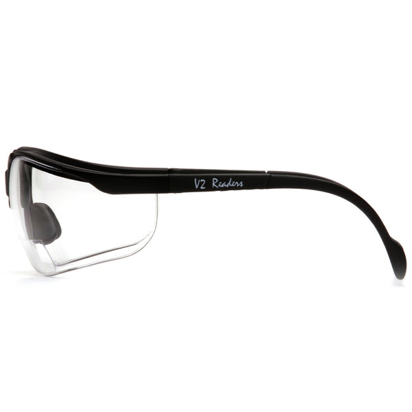 Pyramex Venture II Readers H2X Anti-Fog Safety Glasses - Clear Lens