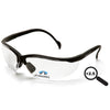 Pyramex Venture II Readers H2X Anti-Fog Safety Glasses - Clear Lens