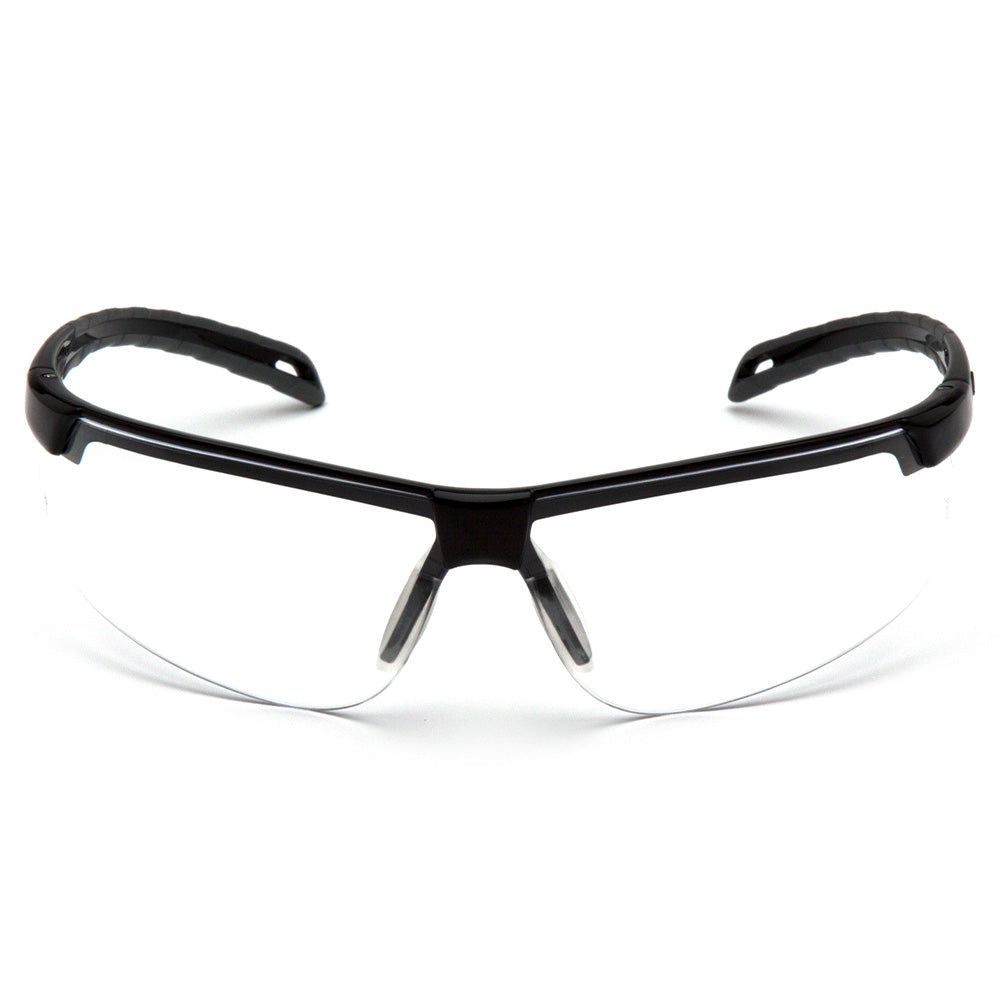 Pyramex Ever-Lite H2MAX Anti-Fog Half Frame Safety Glasses - Clear Lens