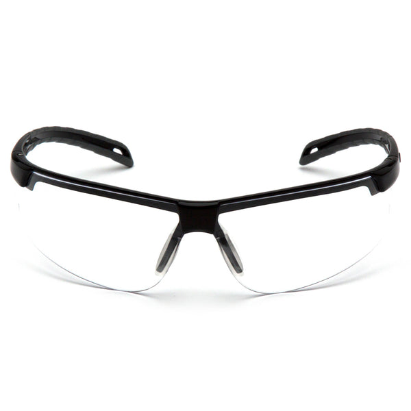 Pyramex Ever-Lite H2MAX Anti-Fog Half Frame Safety Glasses - Clear Lens