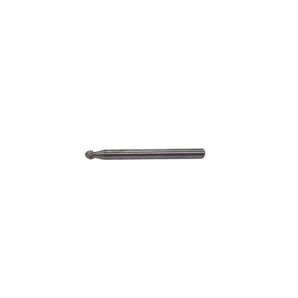 HTC SD-42 Double Cut Ball Style Carbide Burr 1/8" SH, 1/8" D, 1/8" CL