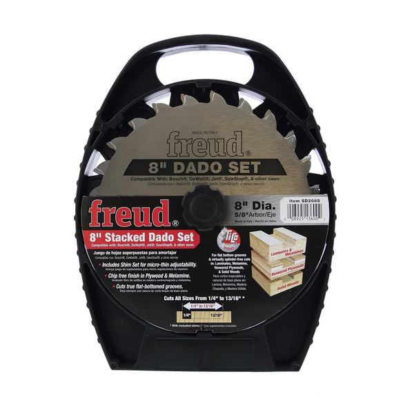 Freud 8" Pro Dado Set (SawStop Compatible)