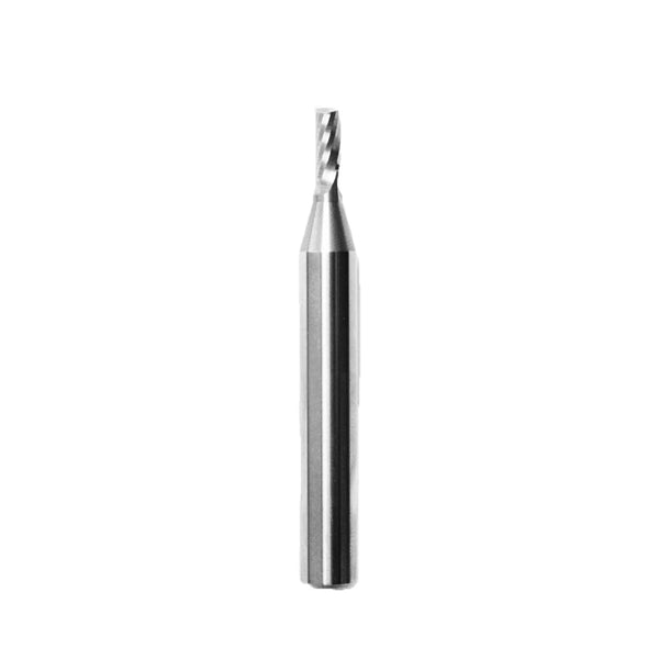Shaper Up-Spiral O-Flute Router Bit 1/4" Shank x 1/8" Diameter
