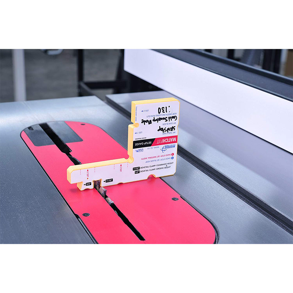 MicroJig MATCHFIT Setup Gauge