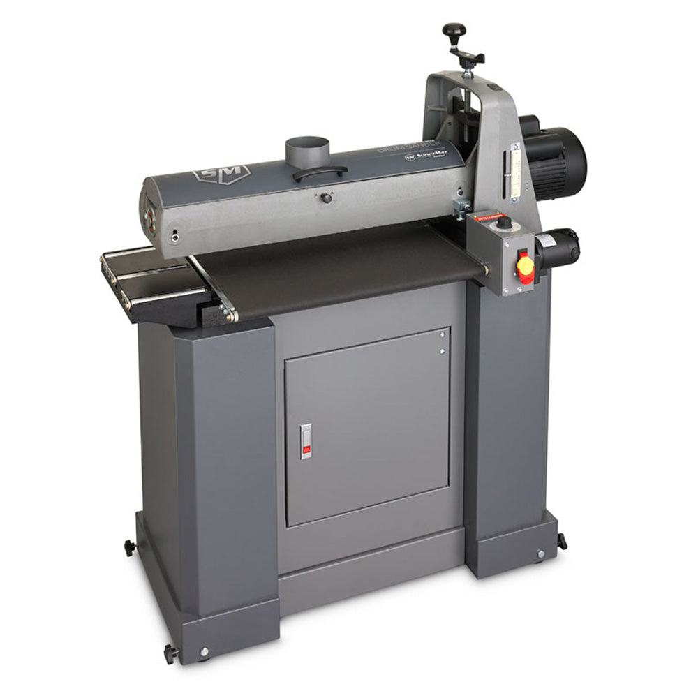 SuperMax 25-50 Drum Sander with Closed Stand & Mobile Base