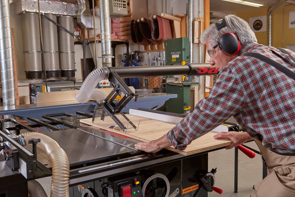 SawStop 3HP, 1ph, 230v Industrial Cabinet Saw w/ 36" T-Glide Fence, Rails & Extension Table