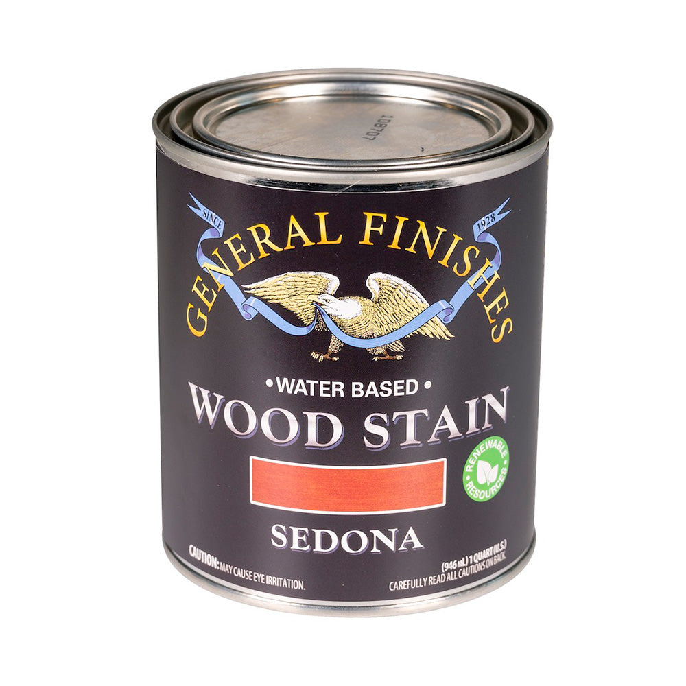 General Finishes Water-Based Wood Stains - Quart