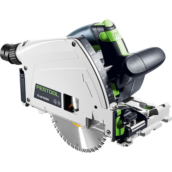 Festool Plunge Cut Track Saw TS 60 KEB-F-Plus-FS (With 55" Guide Rail)