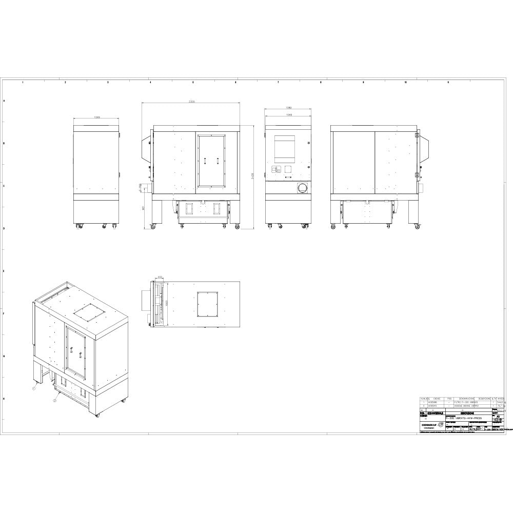 SCM Formula VF 160 Negative Pressure Dust Extractor (3-Phase)