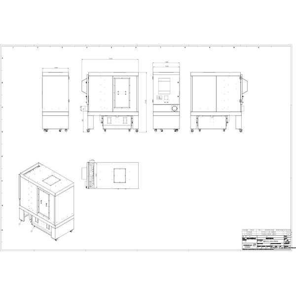 SCM Formula VF 160 Negative Pressure Dust Extractor (3-Phase)