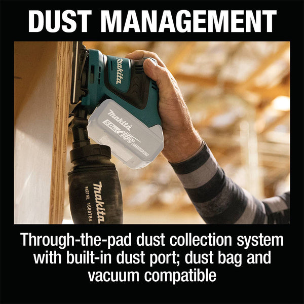 Makita XOB02Z 18V LXT Cordless 1/4 Sheet Finishing Sander (Tool Only)