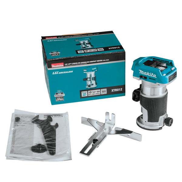 Makita XTR01Z 18V LXT Lithium-Ion Cordless Compact Router (Tool Only)
