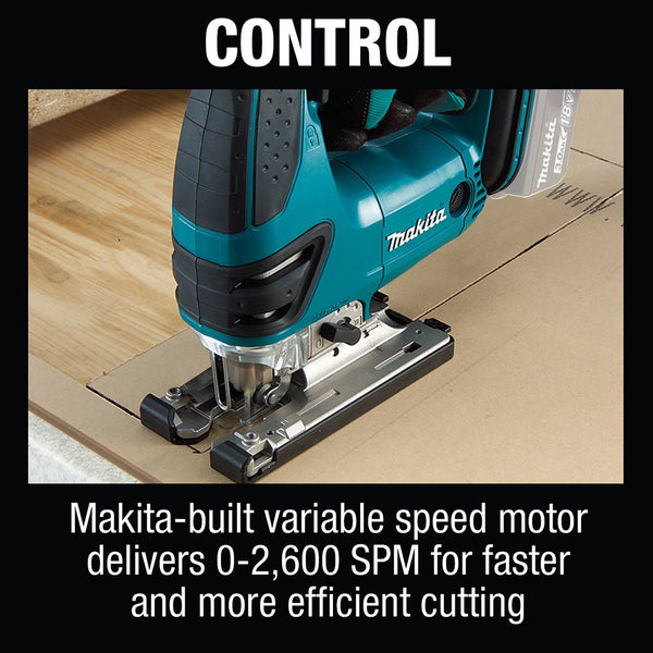 Makita XVJ03Z 18V LXT Lithium‑Ion Cordless Jig Saw (Tool Only)