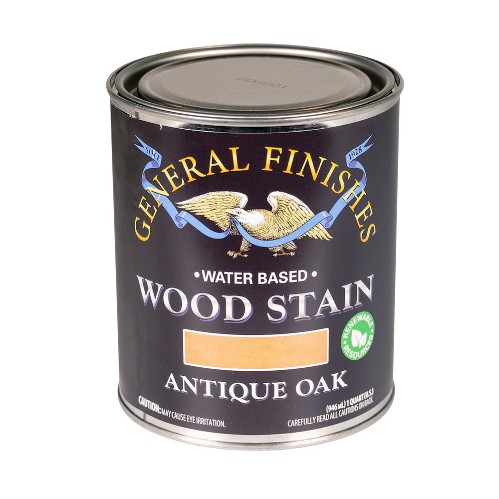 General Finishes Water-Based Wood Stains - Quart