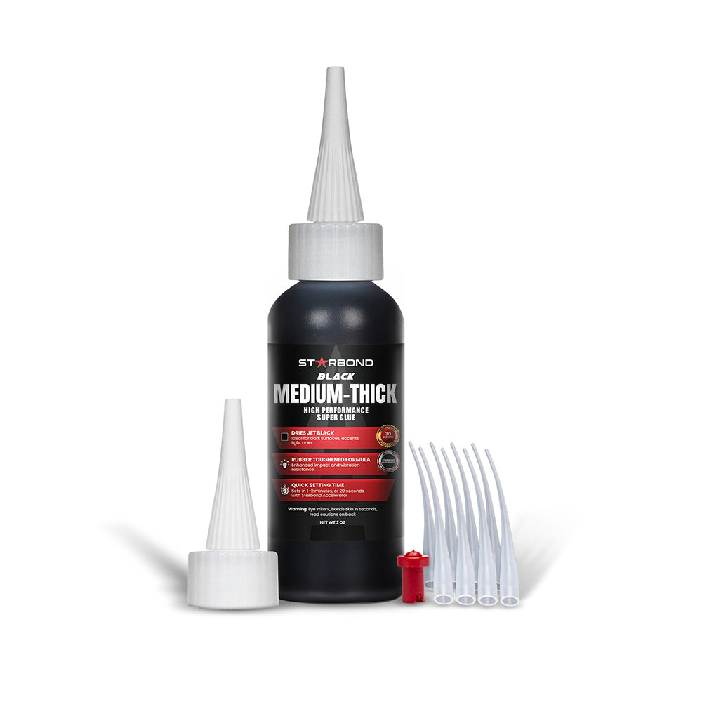 Starbond Black Medium-Thick CA Glue