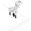 Blum 105° COMPACT BLUMOTION 38N Soft-Close Wrap Around Hinge