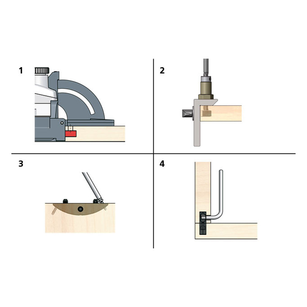 Lamello Clamex S-18 P-System Connectors