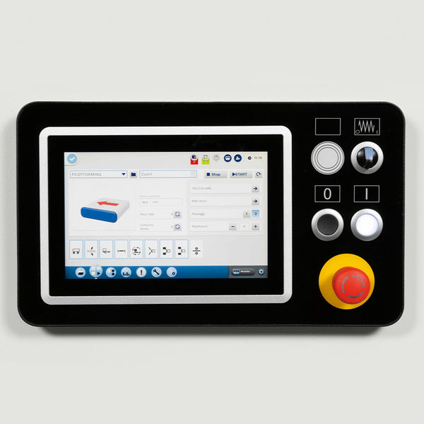 SCM Minimax ME 40ETR Automatic Edge Bander with Pre-Milling & Rounding Unit
