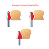 Freud Handrail Bit (1/2" Large Radius) 1/2" SH, 1-3/16" D, 1-1/2" CL