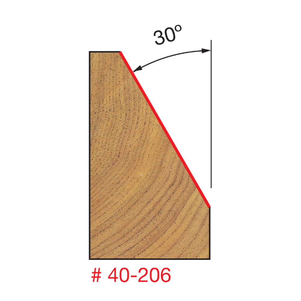 Freud Chamfer Bit 1/2