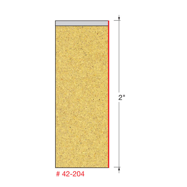 Freud Downshear Helix Flush Trim Bit 1/2" SH, 3/4" D, 2" CL