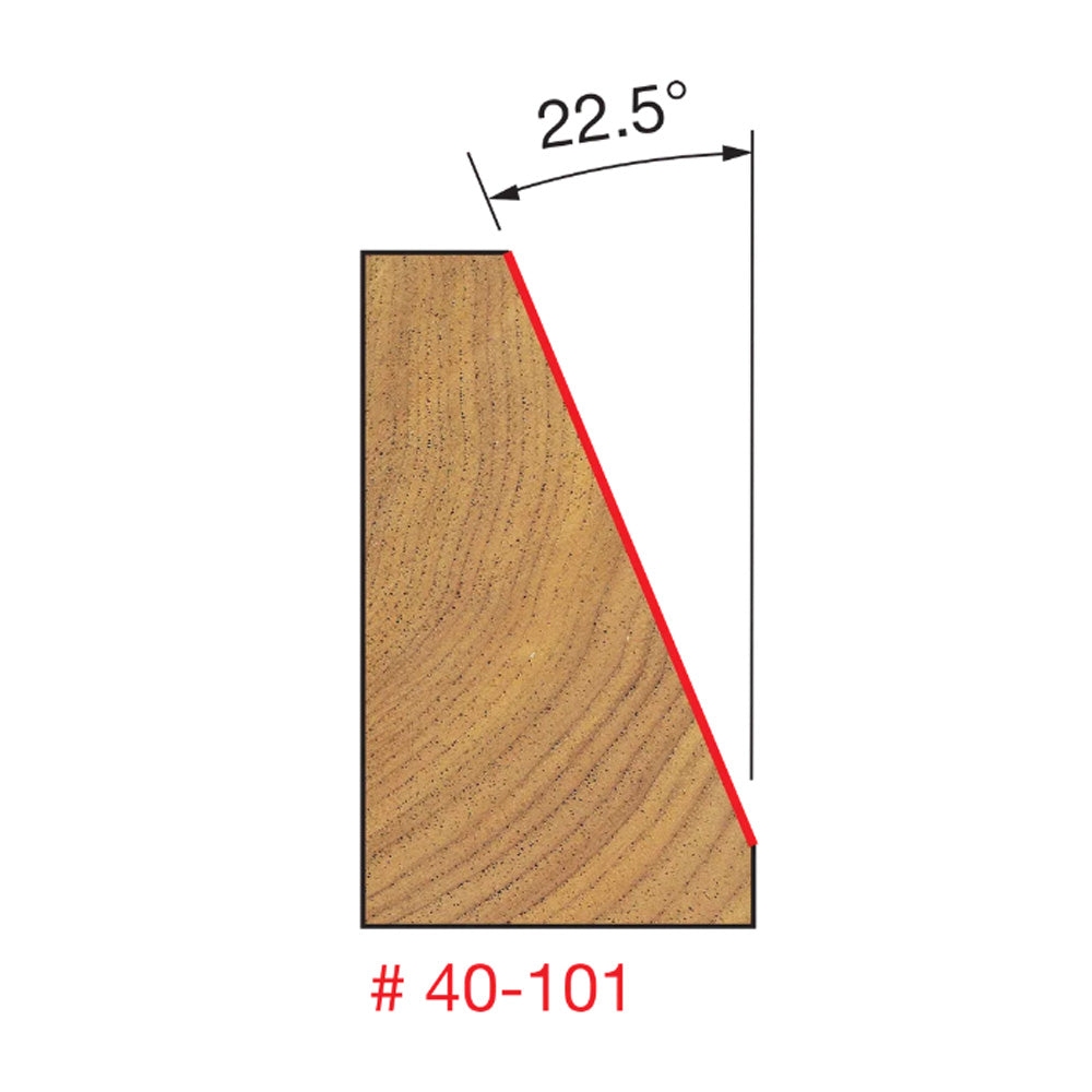 Freud Chamfer Bit 1/2