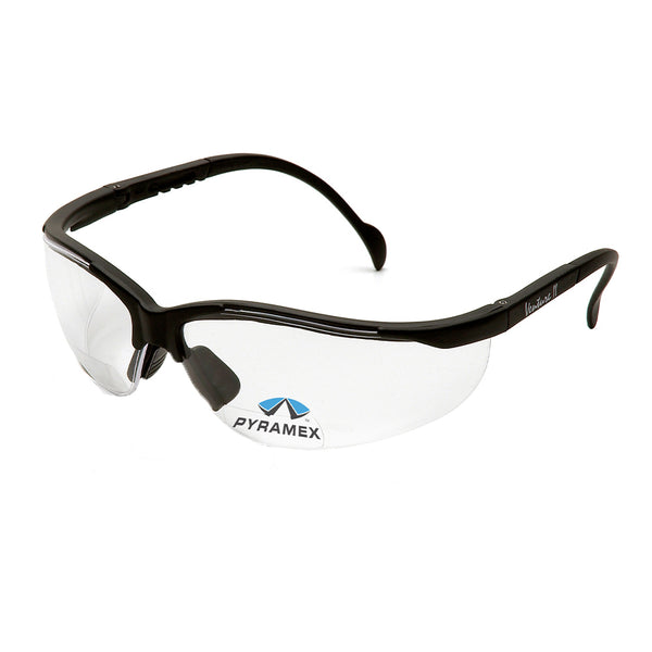 Pyramex Venture II Readers H2X Anti-Fog Safety Glasses - Clear Lens