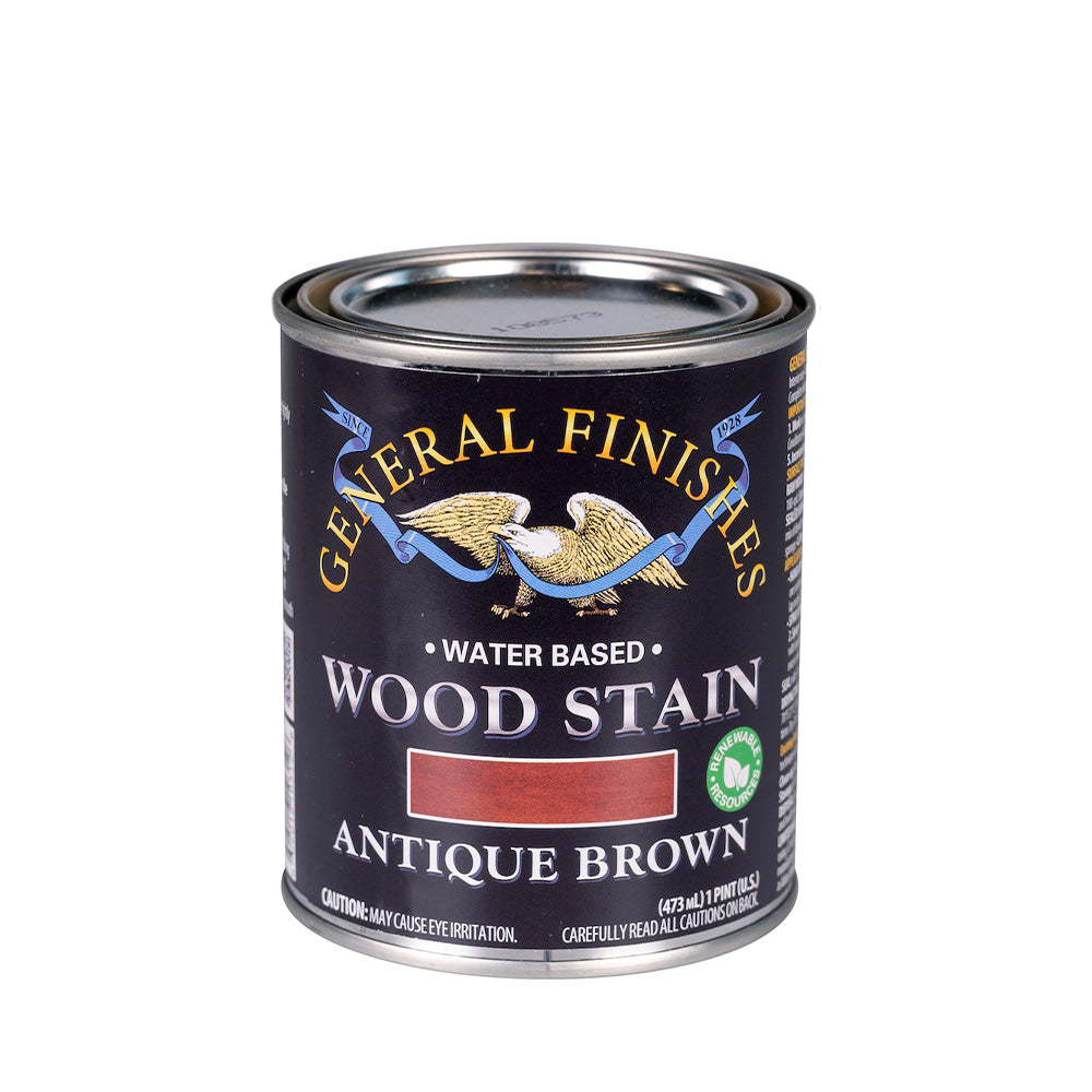 General Finishes Water-Based Wood Stains - Pint