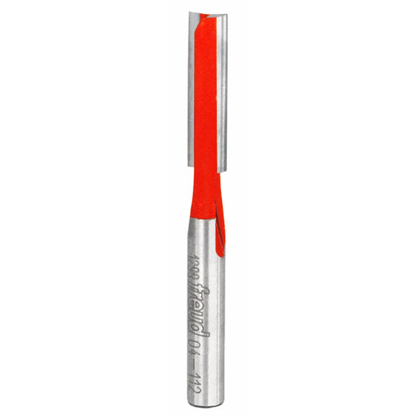Freud Double Flute Straight Bit 1/4" SH, 9/32" D, 1" CL