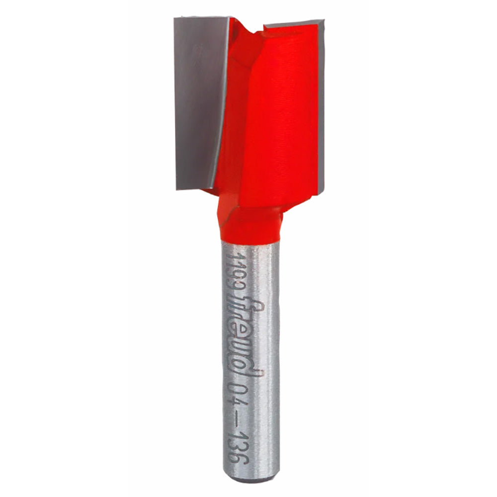 Freud Double Flute Straight Bit 1/4
