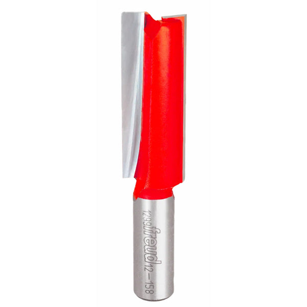Freud Double Flute Straight Bit 1/2" SH, 3/4" D, 2" CL