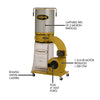Powermatic PM1300TX-CK Dust Collector With 2-Micron Filter Kit