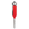 Freud Bearing Flush Trim Bit 1/4" SH, 1/2" D, 1" CL (2 Cutter Design)